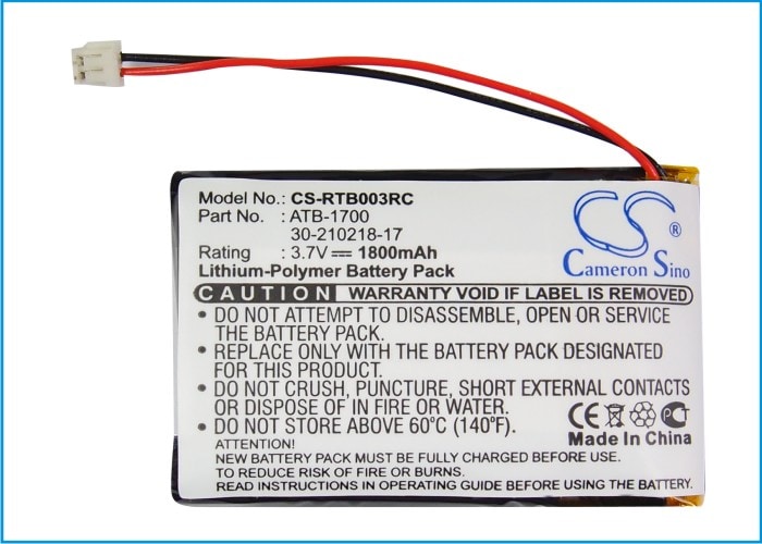 Batteri till Fjärrkontroll för RTI T3V, T3-V, T3-V+