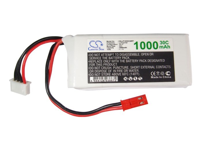 Batteri till Heli/flygplan för RC CS-LP1003C30RT
