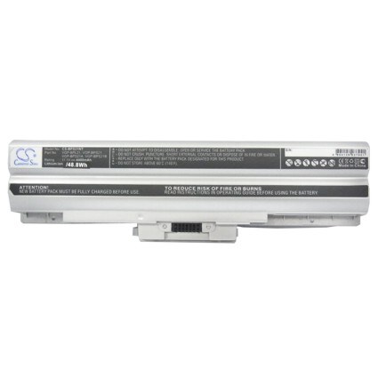 Batteri till Notebook, Bärbar dator för Sony VAIO VGN-AW41JF, VAIO VGN-AW41MF m.fl.