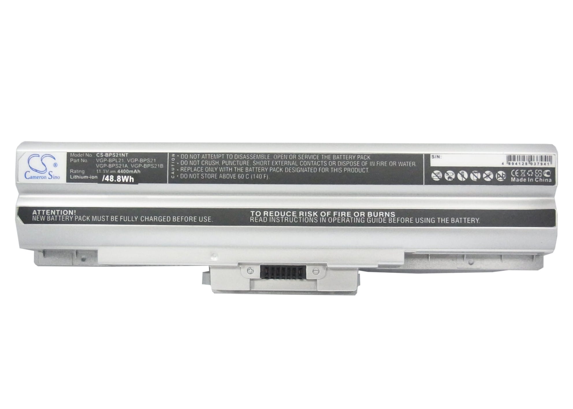 Batteri till Notebook, Bärbar dator för Sony VAIO VGN-AW41JF, VAIO VGN-AW41MF m.fl.