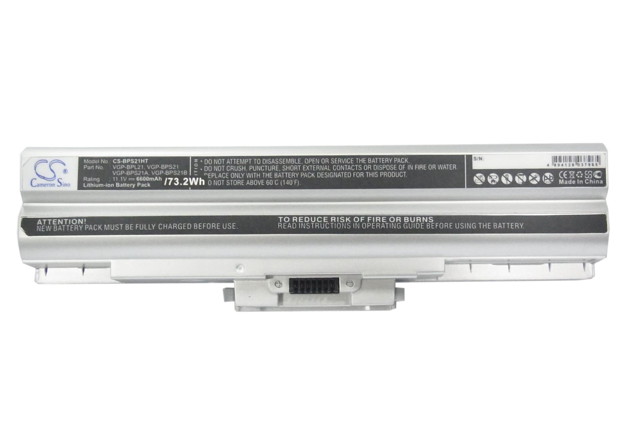 Batteri till Notebook, Bärbar dator för Sony VAIO VGN-AW41JF, VAIO VGN-AW41MF m.fl.
