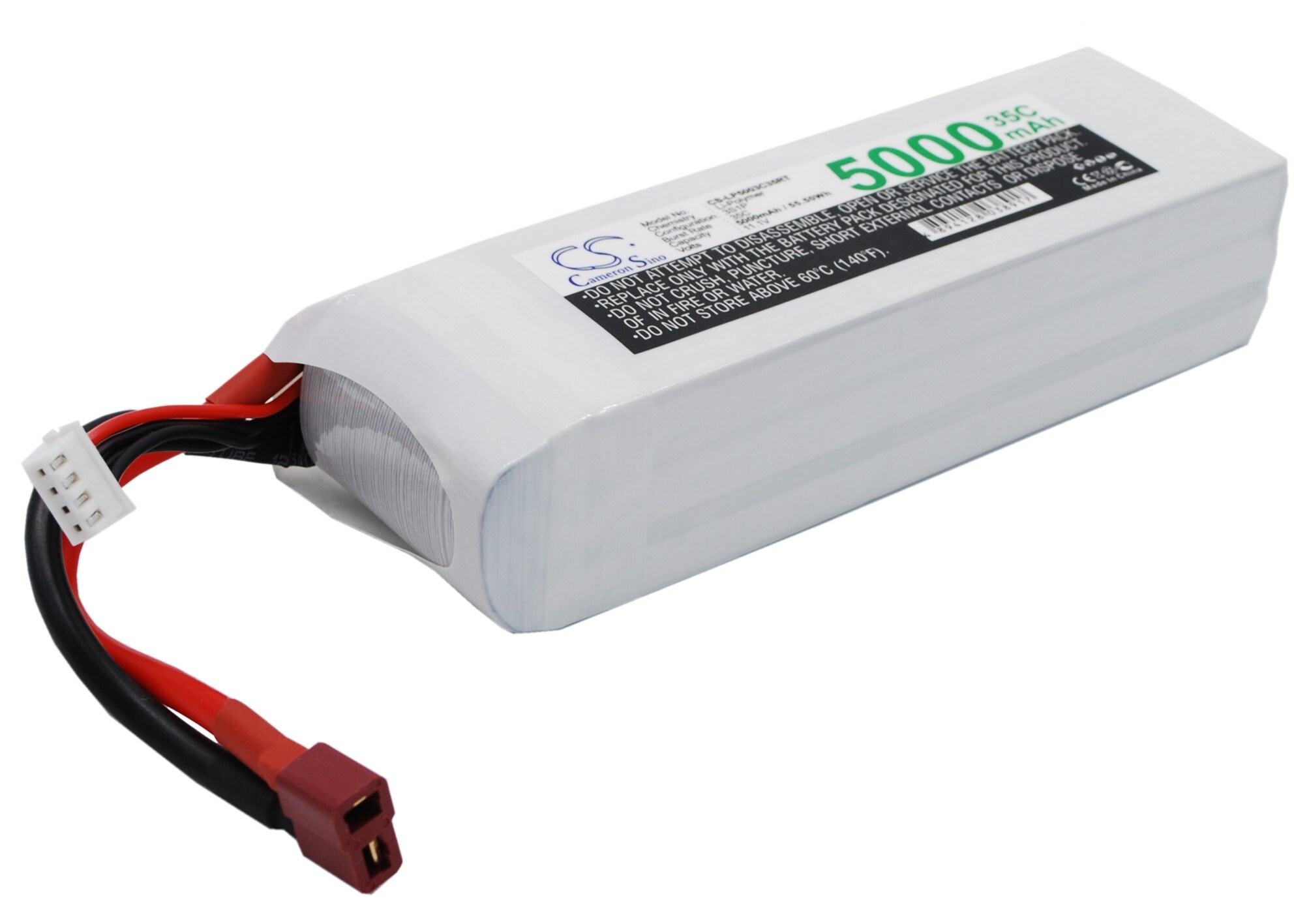 Batteri till Tankar för RC CS-LP5003C35RT