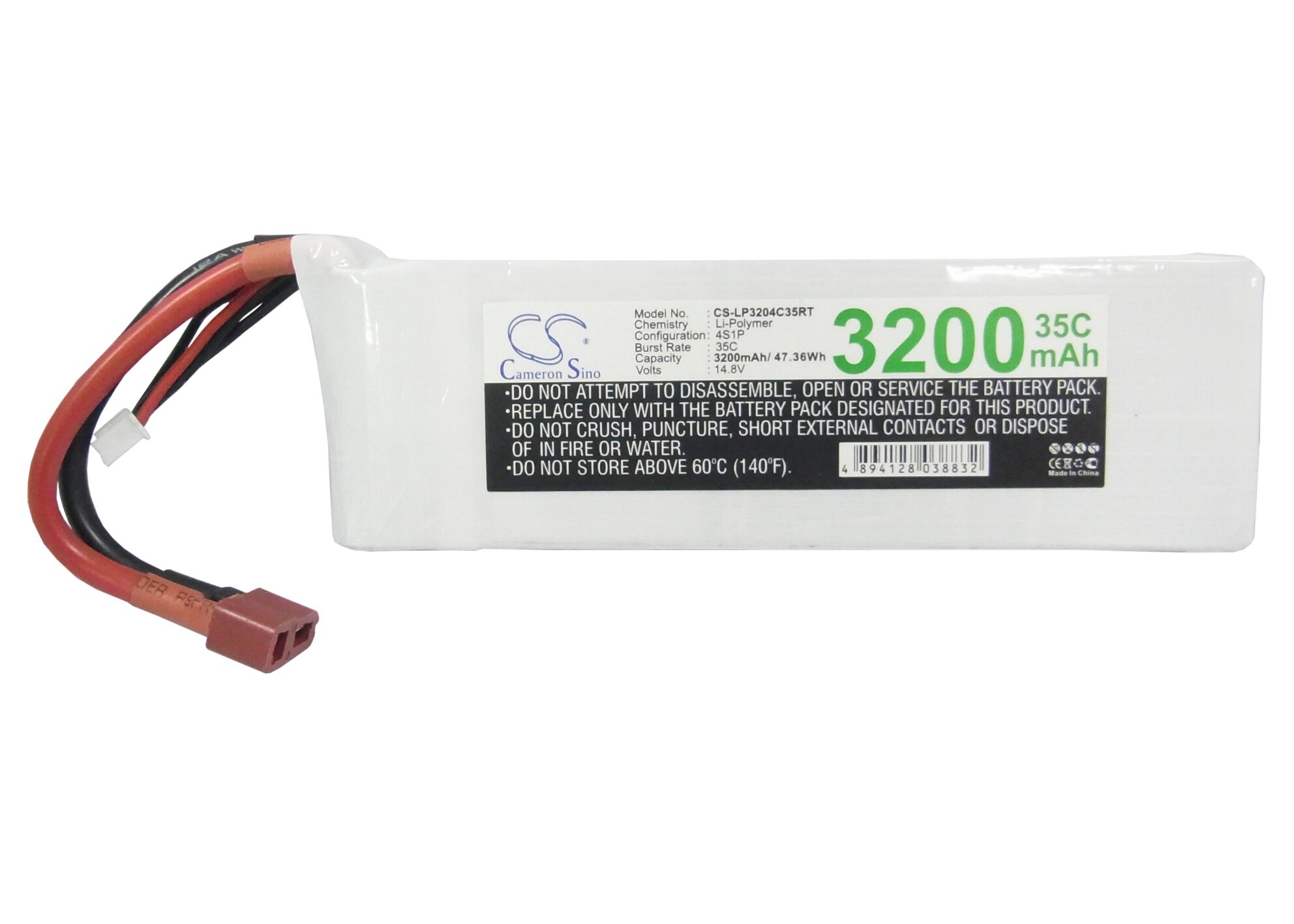 Batteri till Robot för RC CS-LP3204C35RT