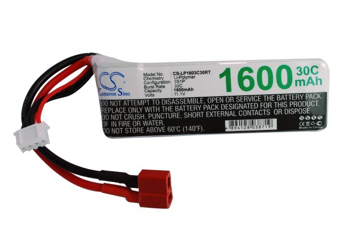 Batteri till Heli/flygplan för RC CS-LP1603C30RT