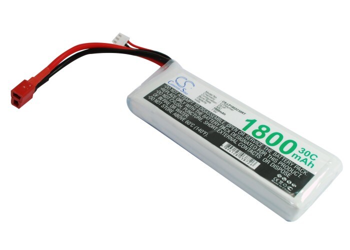 Batteri till Tankar för RC CS-LP1802C30RT