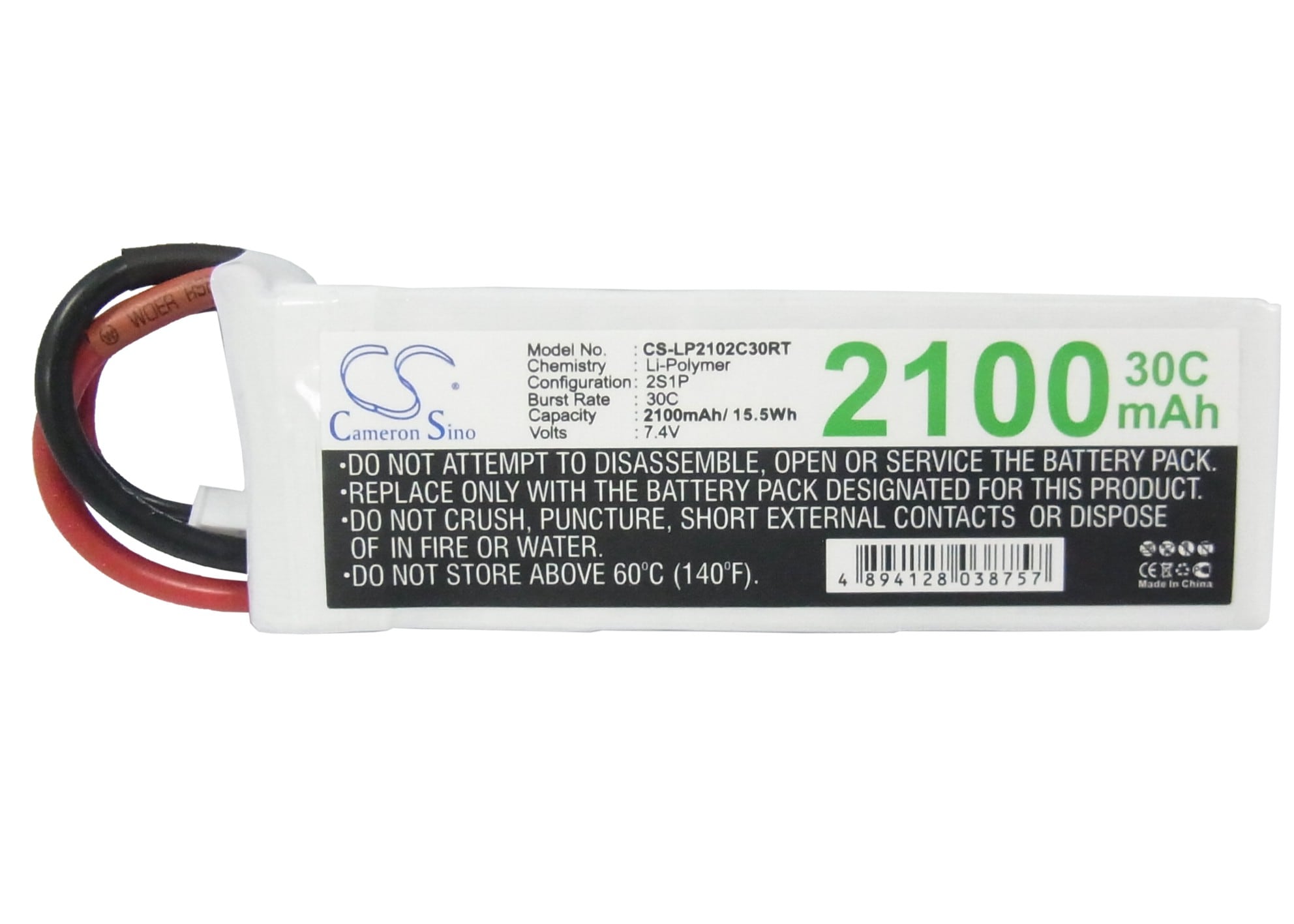 Batteri till Robot för RC CS-LP2102C30RT