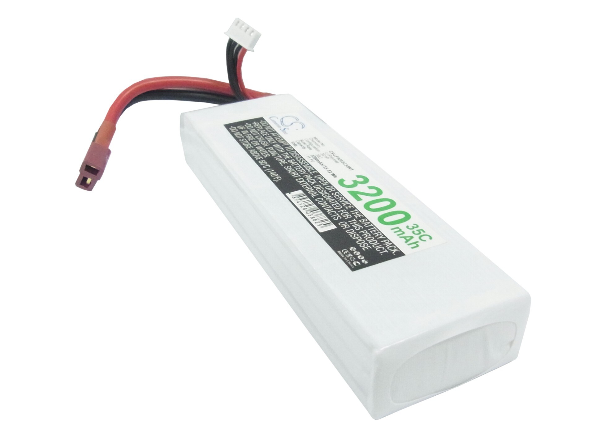 Batteri till Tankar för RC CS-LP3203C35RT
