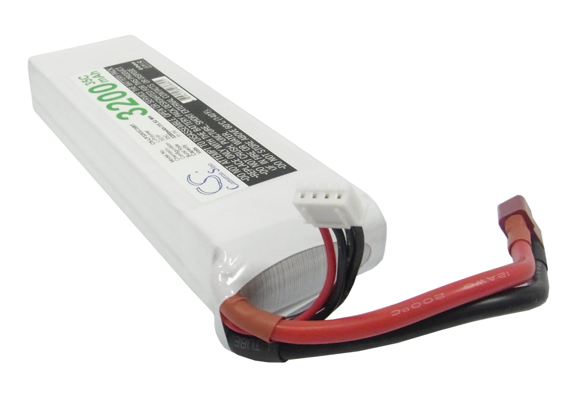 Batteri till Tankar för RC CS-LP3203C35RT