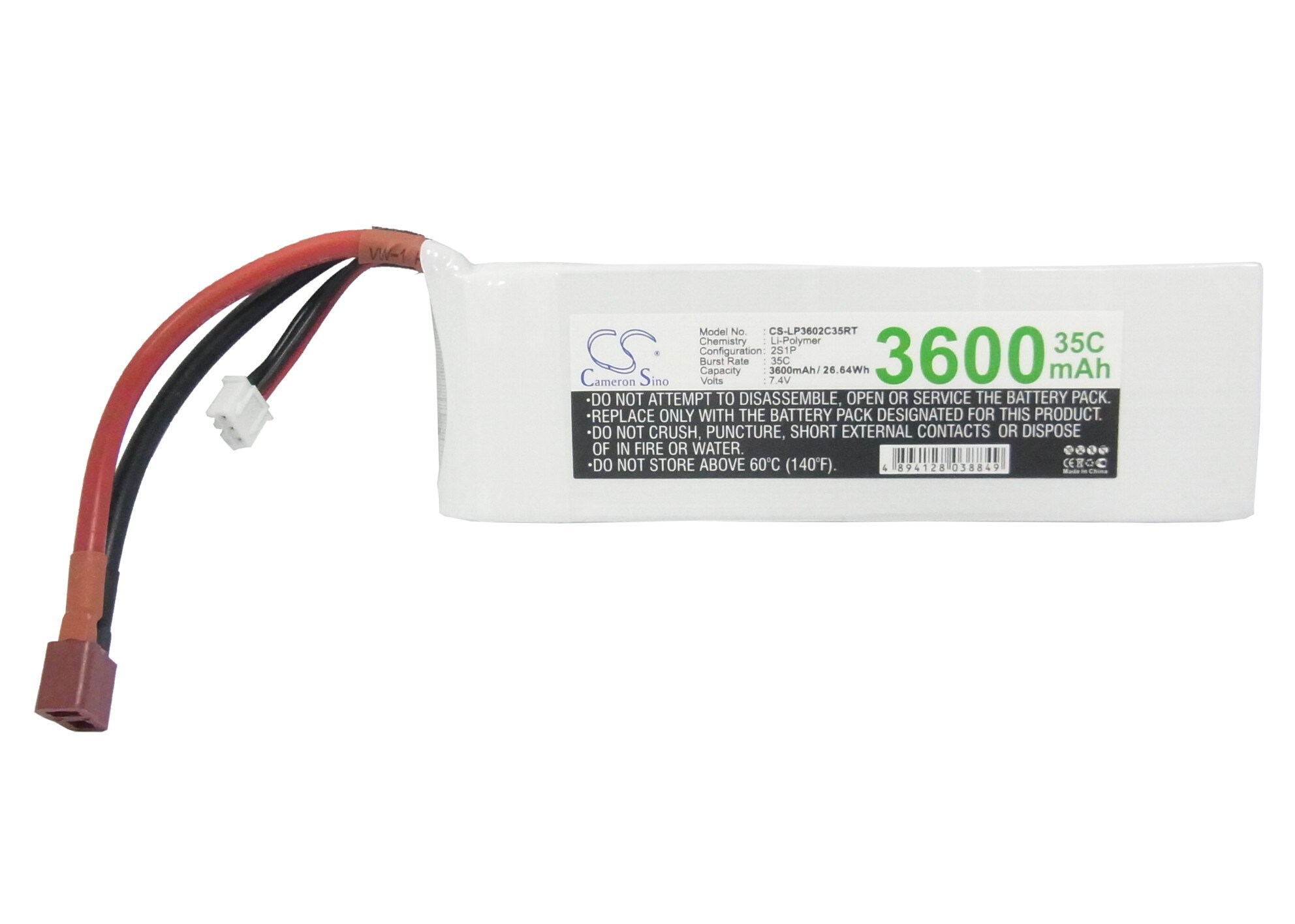 Batteri till Robot för RC CS-LP3602C35RT