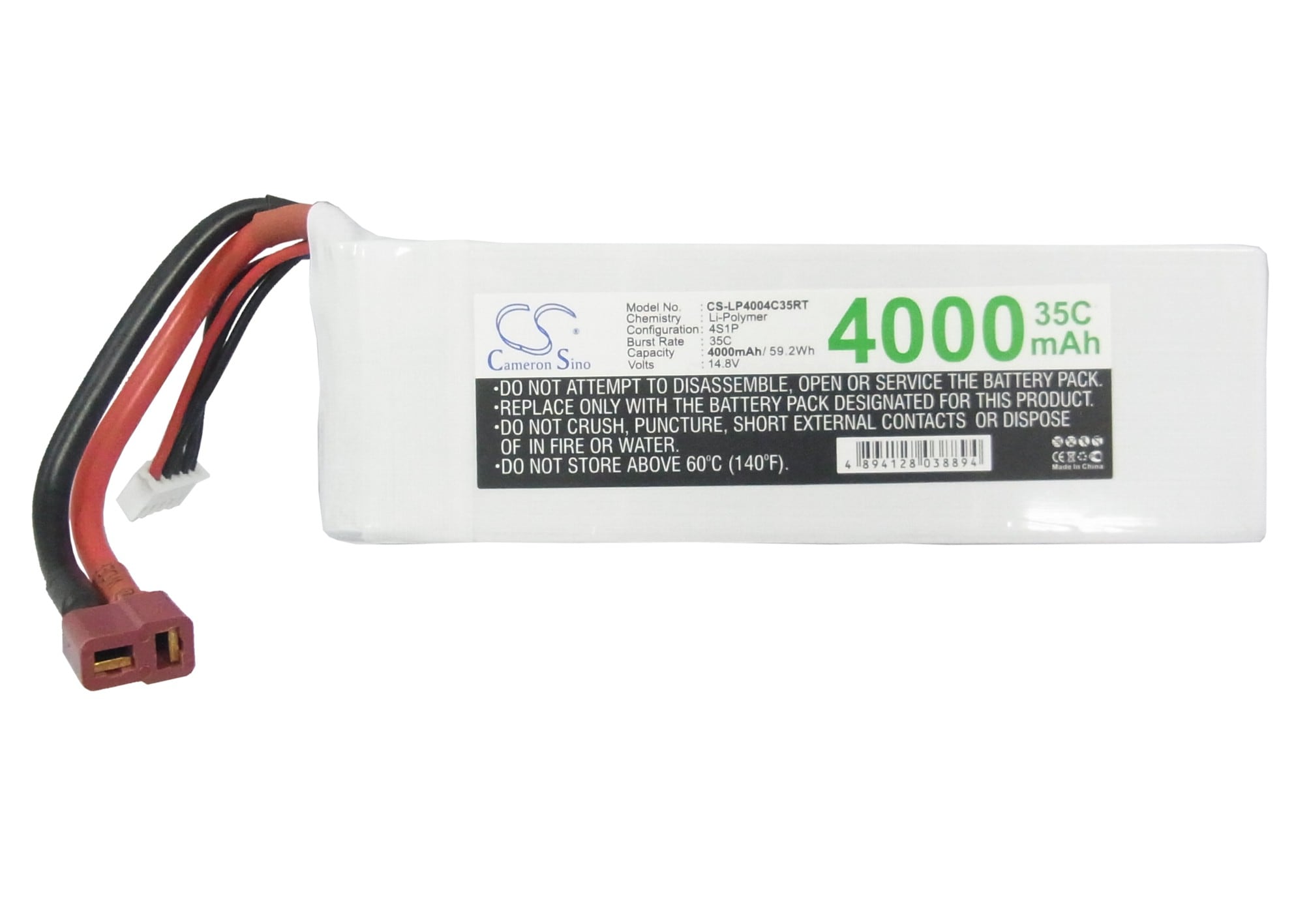 Batteri till Bilar för RC CS-LP4004C35RT