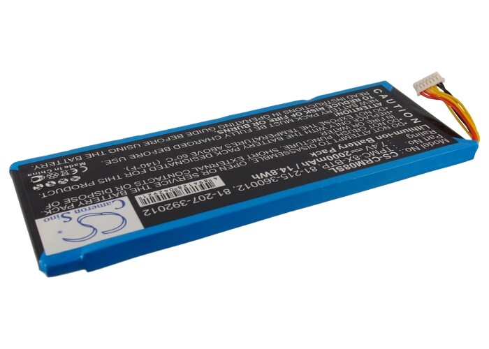 Batteri till Fjärrkontroll för Crestron TPMC-8X, TPMC-8X WiFi, 6502269