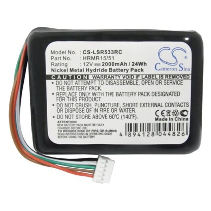 Batteri till Fjärrkontroll för Logitech Squeezebox Radio, XR0001, X-R0001