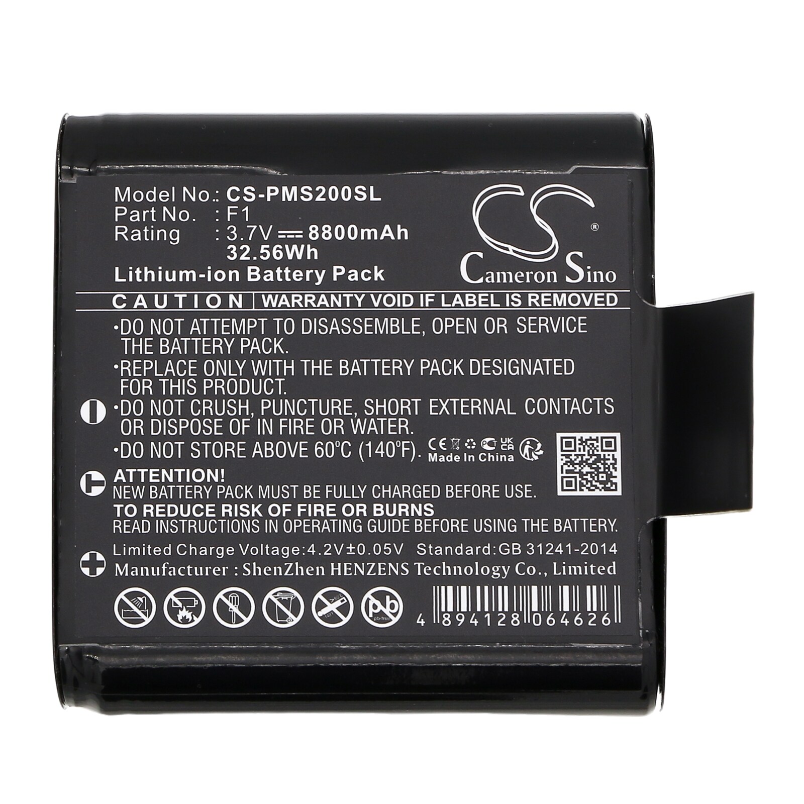 Batteri till DAB Digital för Pure Sensia 200D Connect, Jongo S3, Evoke D6 m.fl.