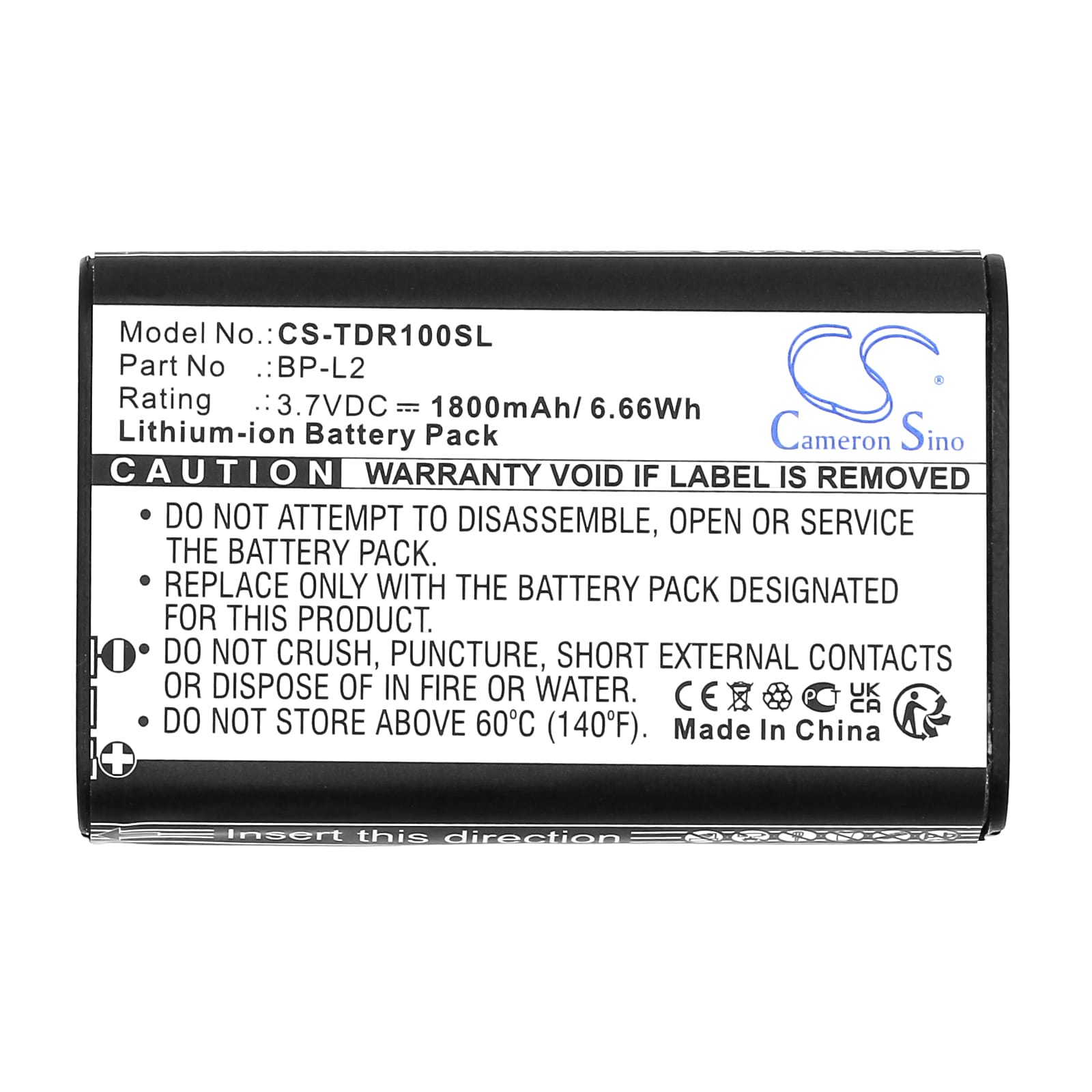 Batteri till Inspelare för Tascam DR-1, GT-R1