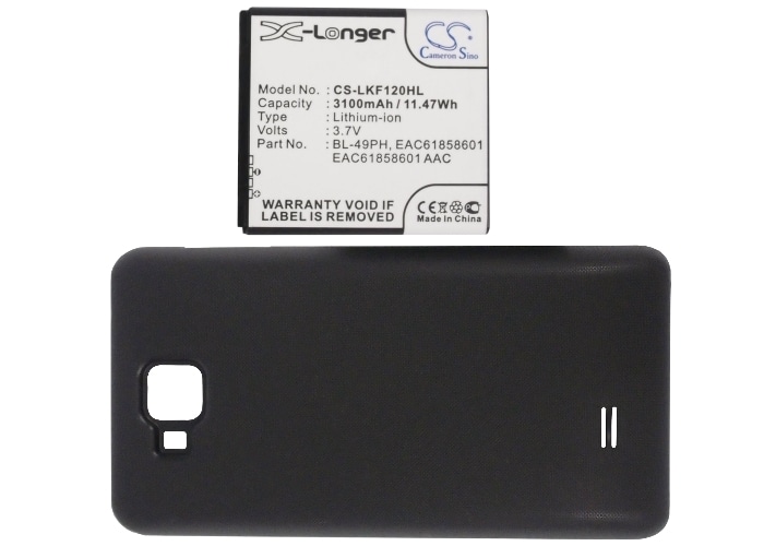 Batteri till SmartPhone, Mobil för LG F120, F120L, F120K