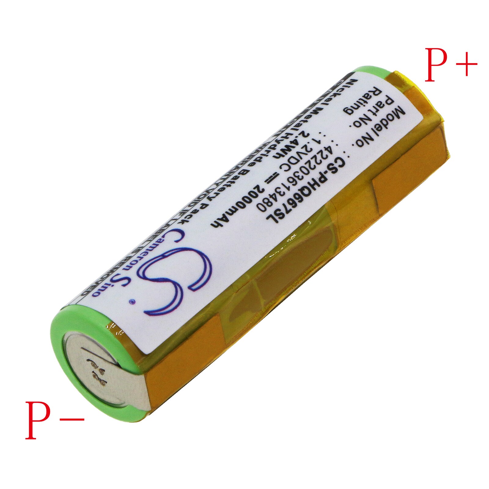 Batteri till Rakapparat för Norelco T900, T960 Auch HQG265, HQG 265