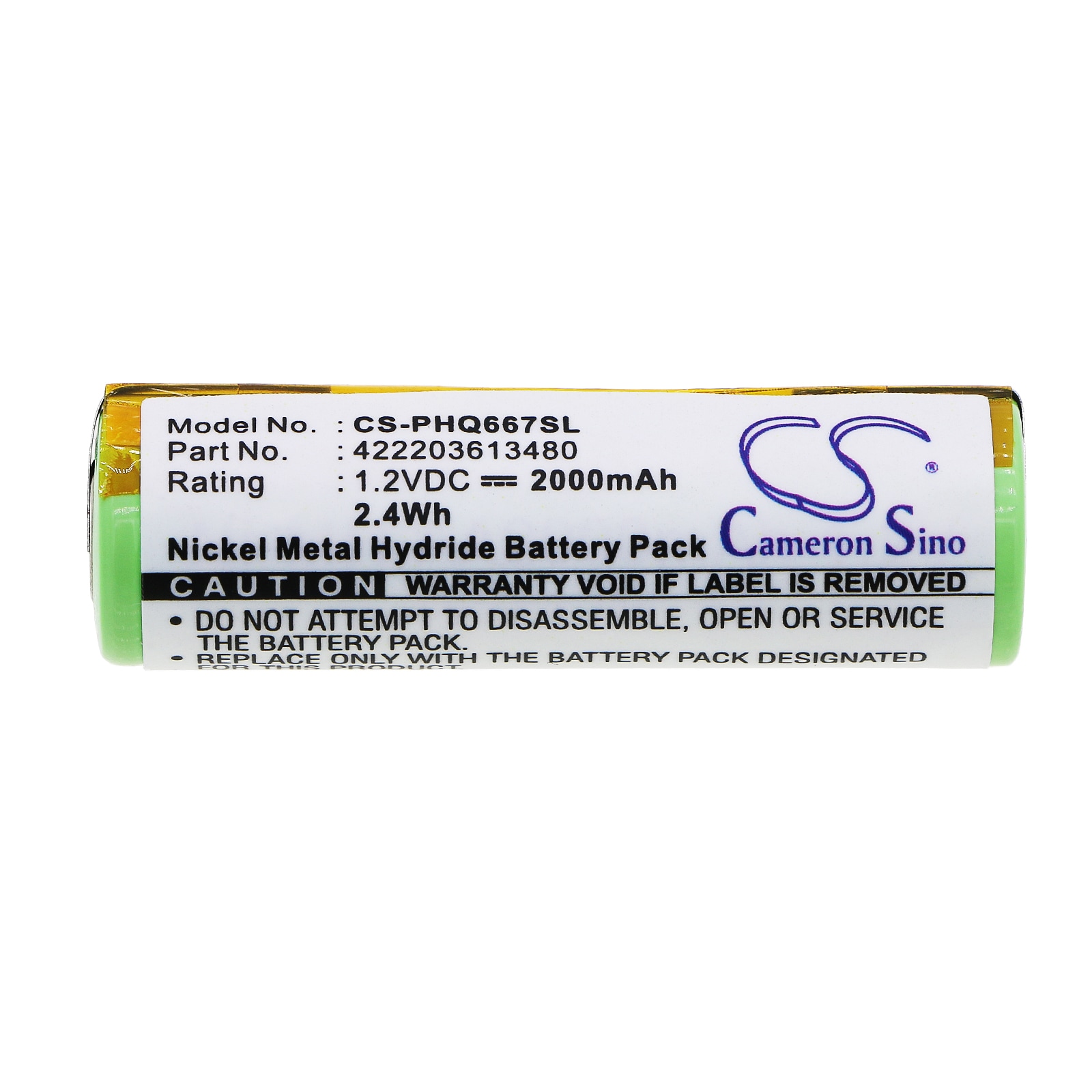 Batteri till Rakapparat för Norelco T900, T960 Auch HQG265, HQG 265