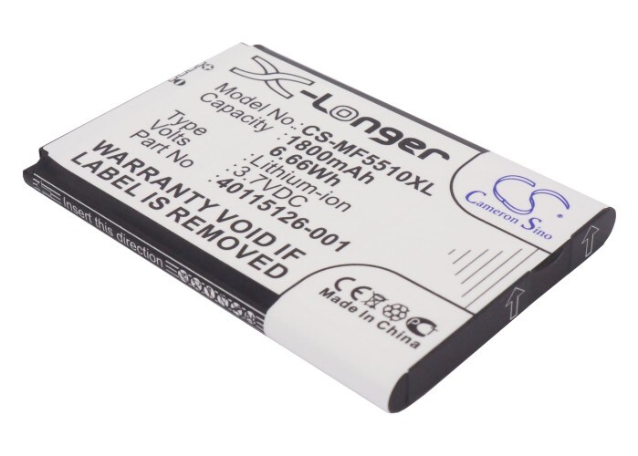 Batteri till Hotspot för Novatel Wireless MiFi 5510, MiFi 5510L, MiFi5510 m.fl.