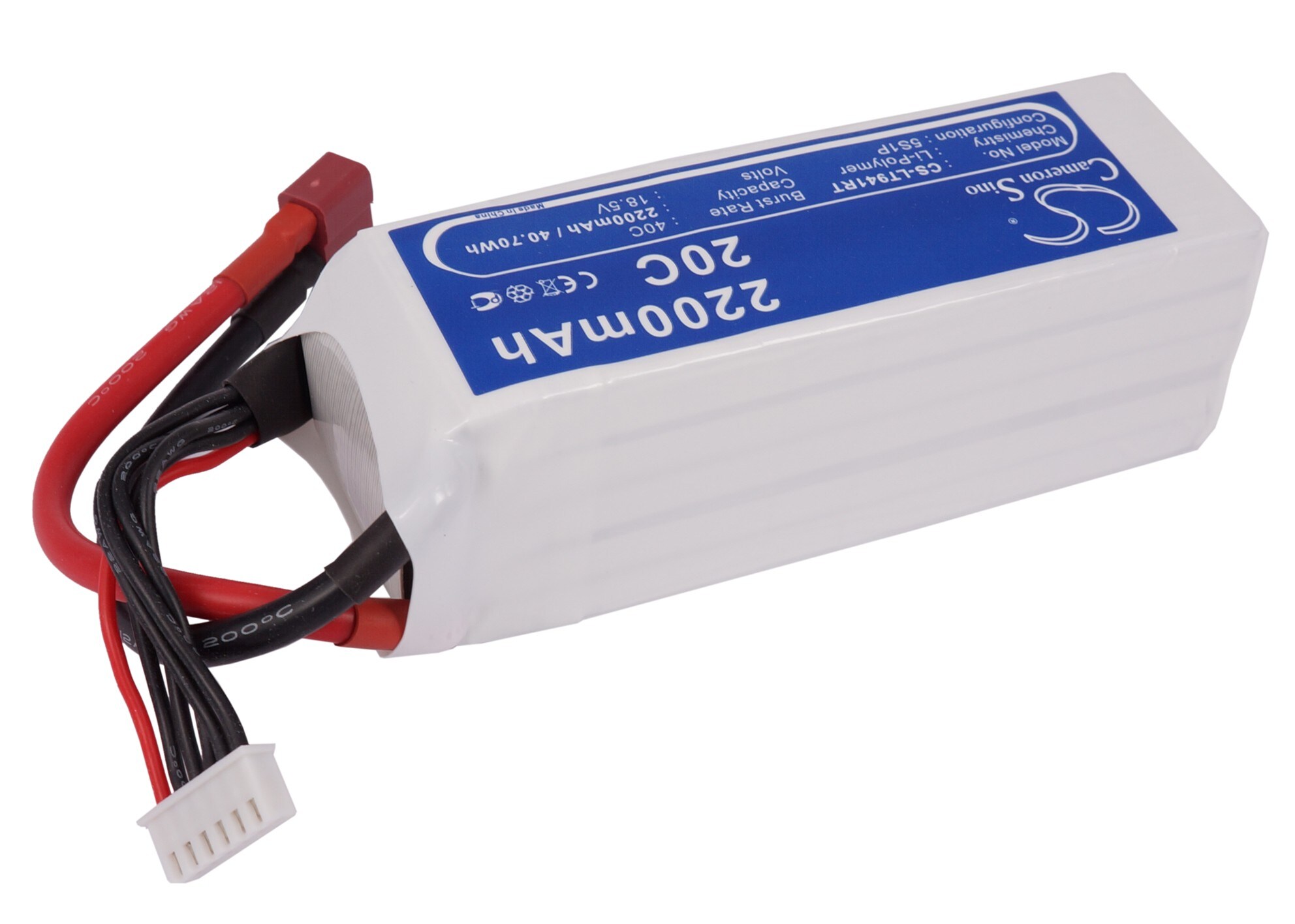 Batteri till Tankar för RC CS-LT941RT
