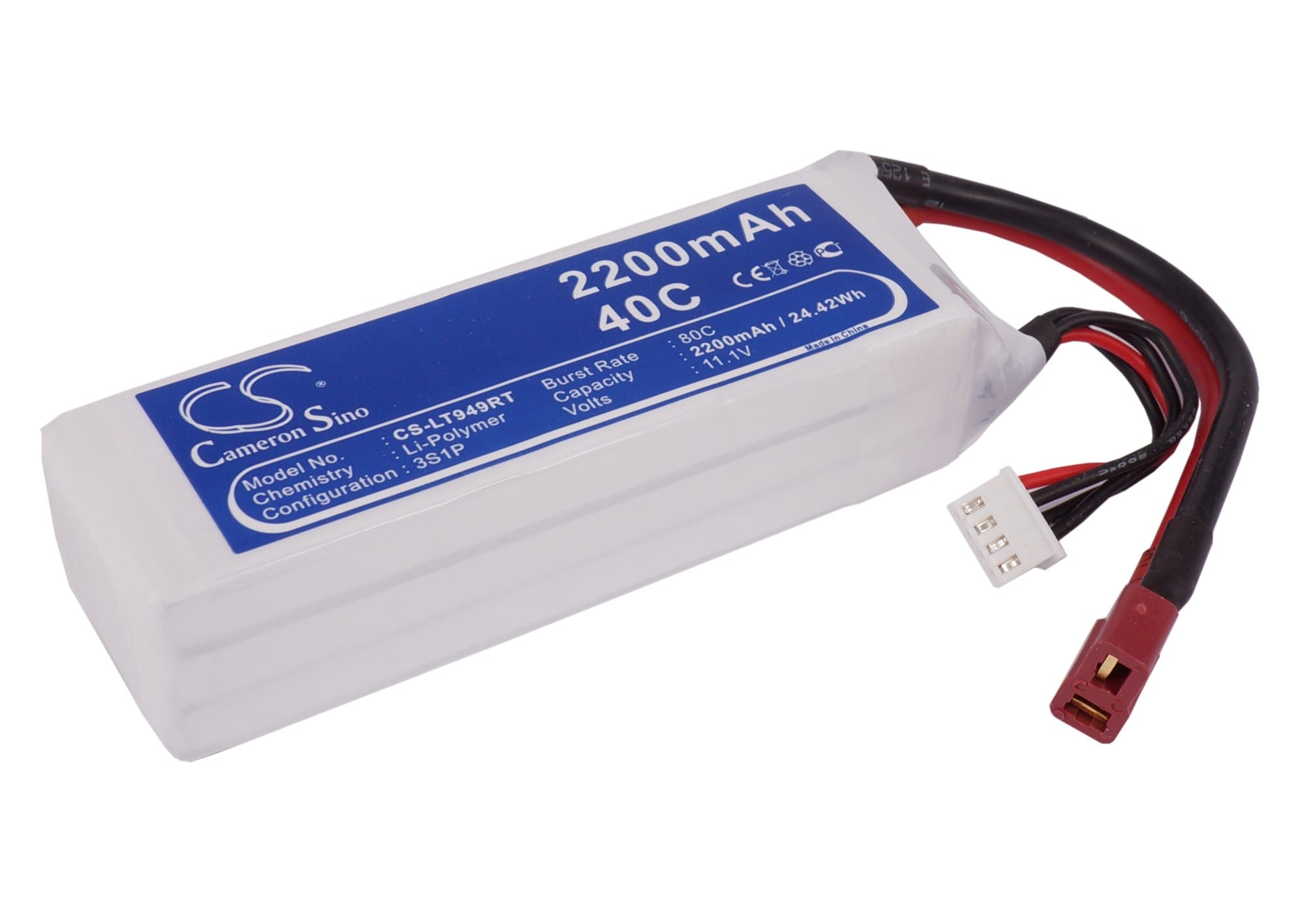 Batteri till Heli/flygplan för RC CS-LT949RT