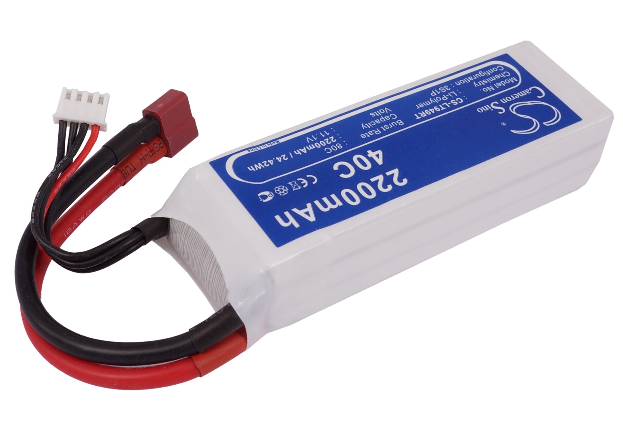 Batteri till Heli/flygplan för RC CS-LT949RT