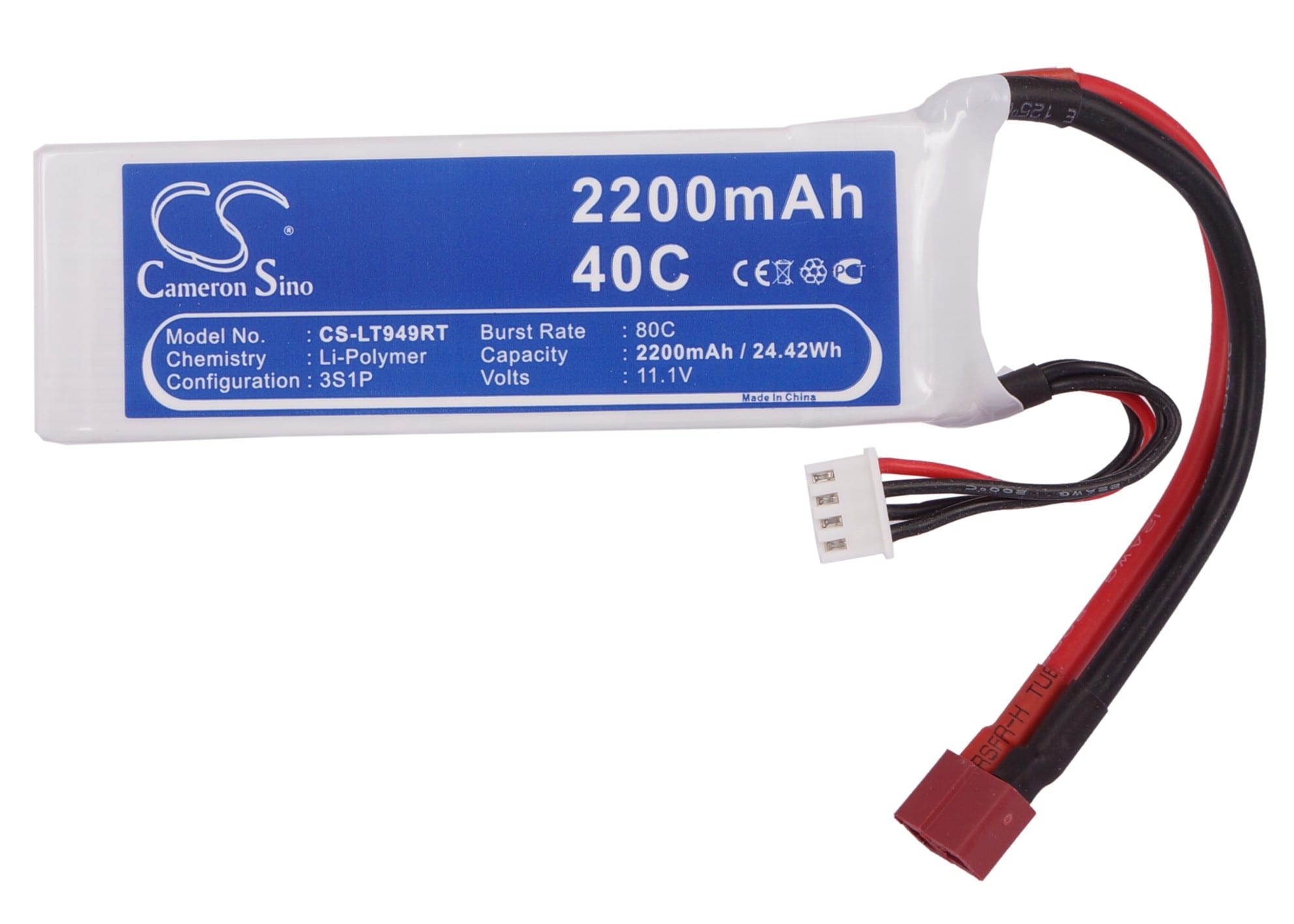 Batteri till Heli/flygplan för RC CS-LT949RT