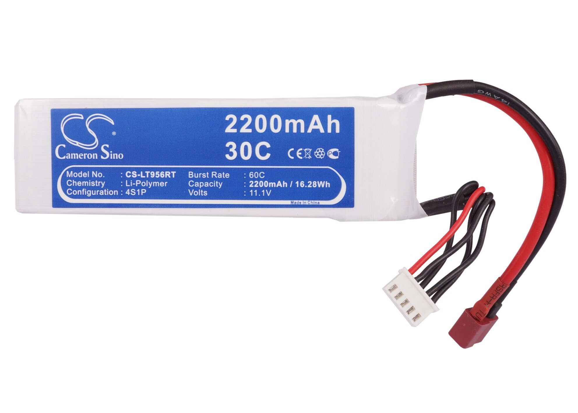 Batteri till Tankar för RC CS-LT956RT