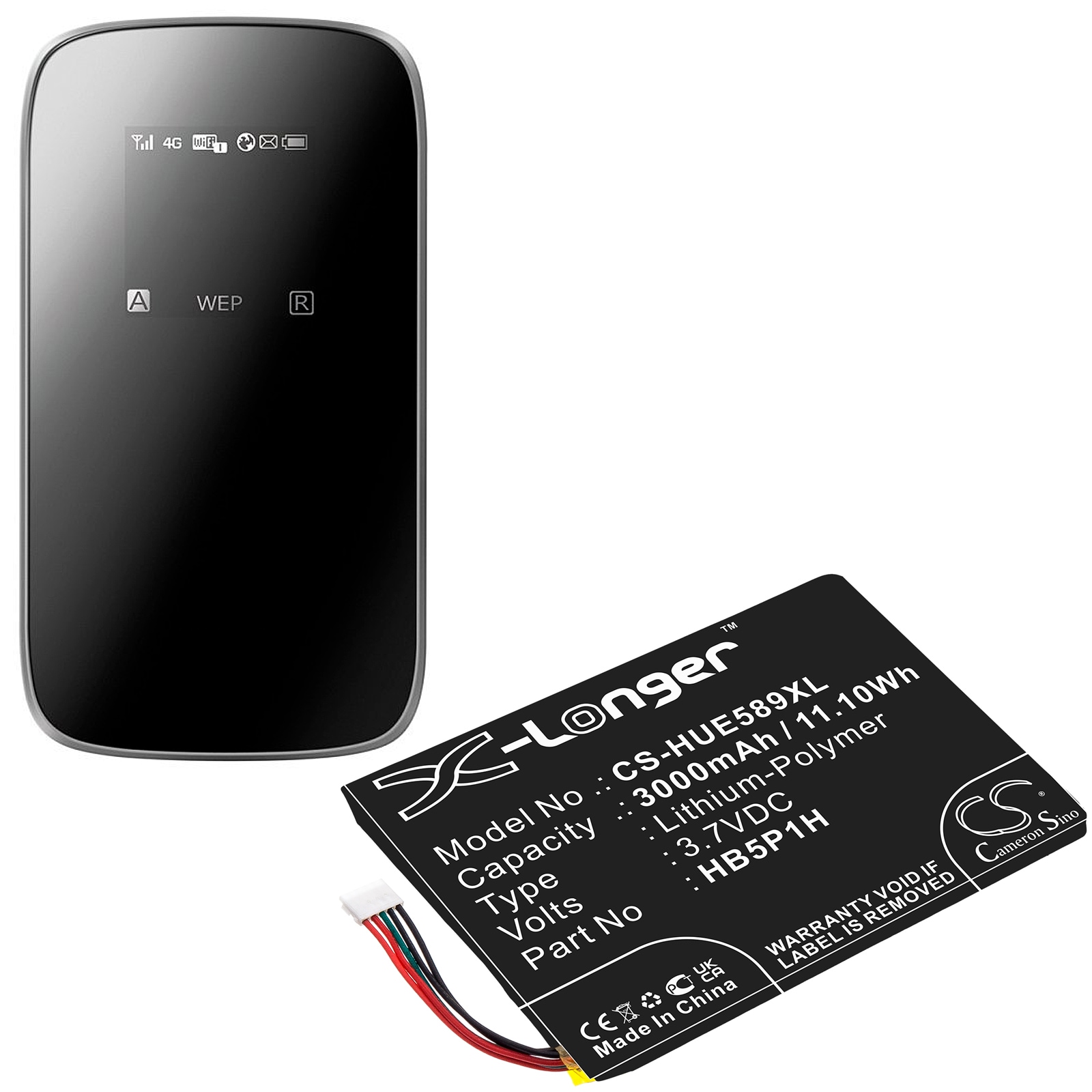 Batteri till Hotspot för Telekom Speedbox LTE+ mini, Speedbox LTE mini