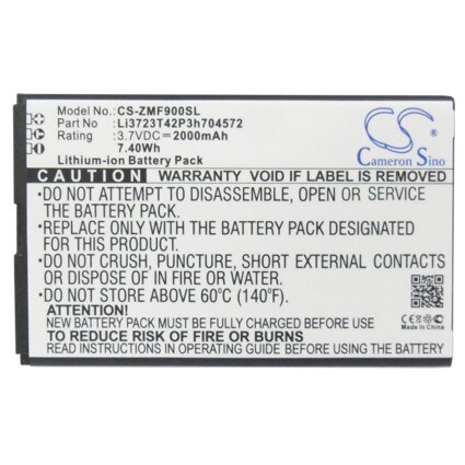 Batteri till Hotspot för ZTE MF90, MF91, MF91D m.fl.