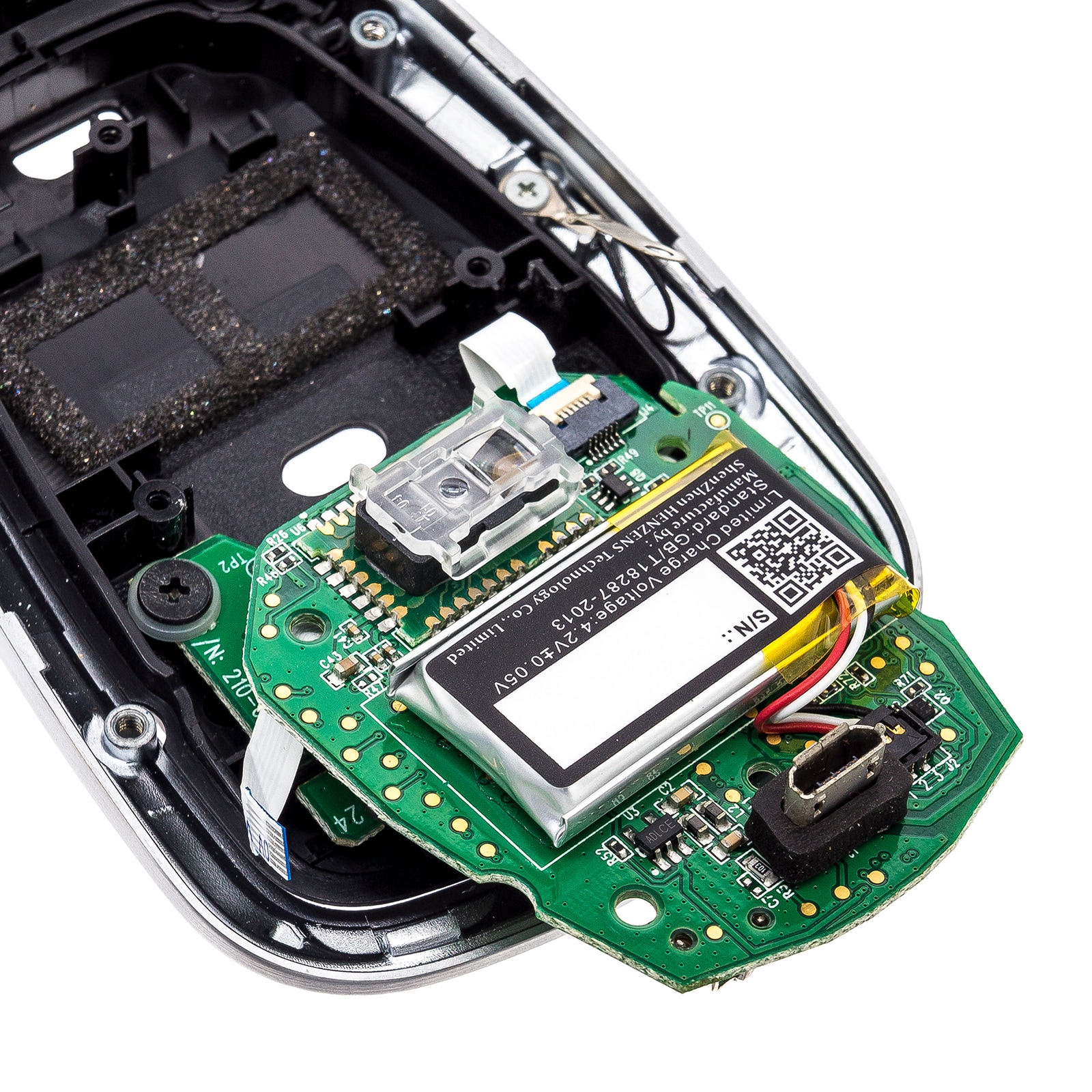 Batteri till Mus, Tangentbord för Logitech N-R0044, Ultrathin Touch Mouse T630