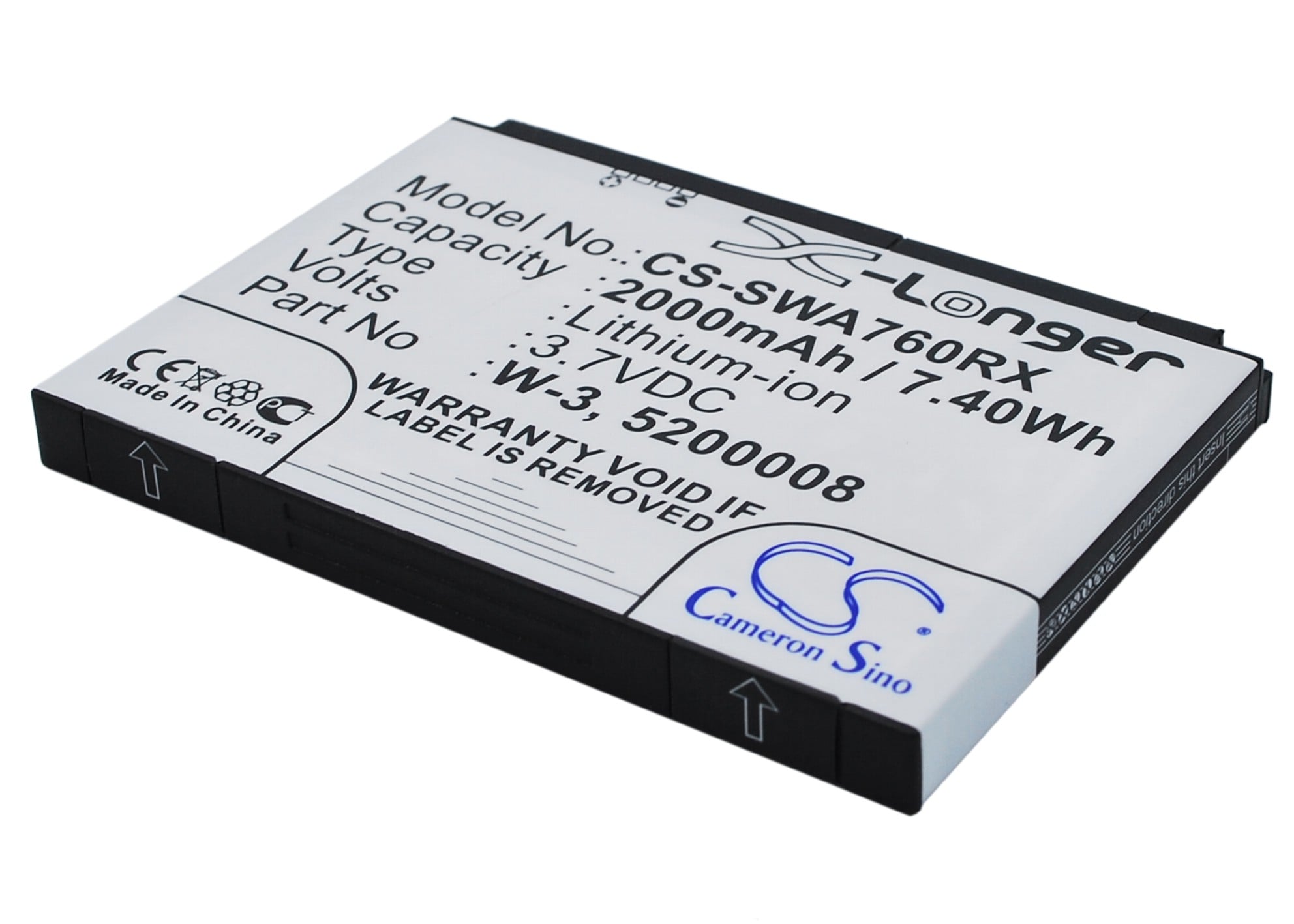 Batteri till Hotspot för Sierra Wireless Aircard 762s, Aircard 760s, Wi-Fi 4G FC80 m.fl.
