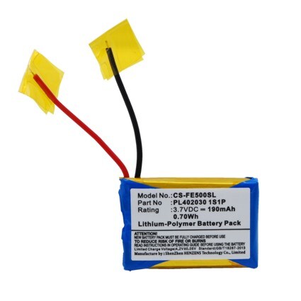 Batteri till Förstärkare för Fiio E5, E3, E6