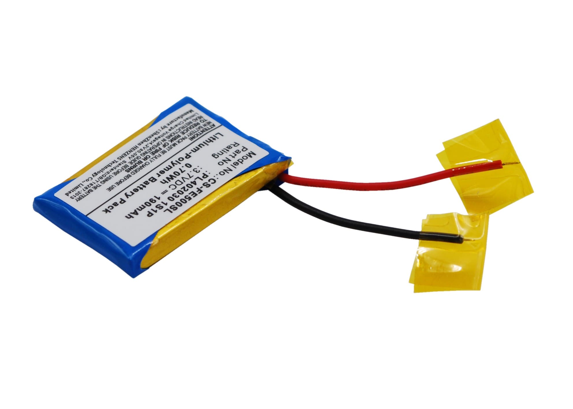 Batteri till Förstärkare för Fiio E5, E3, E6