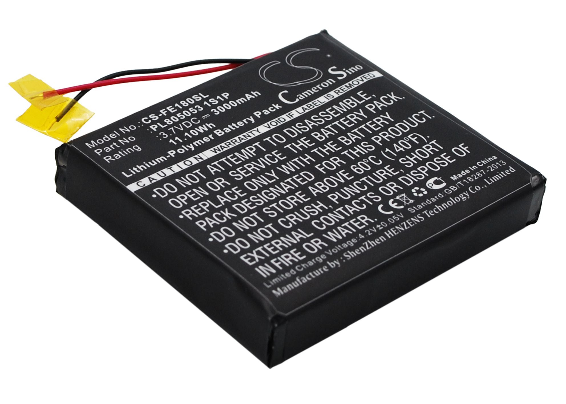 Batteri till Förstärkare för Fiio E18