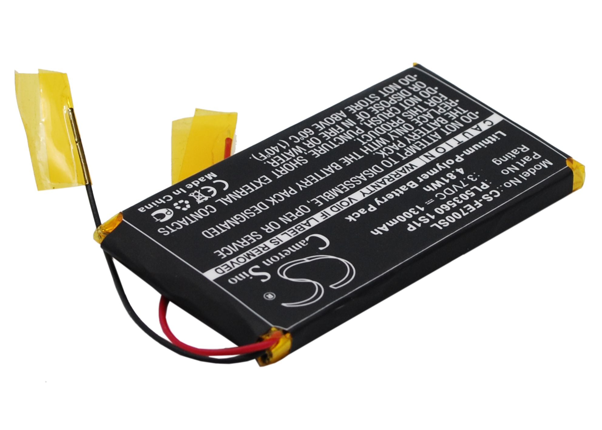 Batteri till Förstärkare för Fiio EO7K