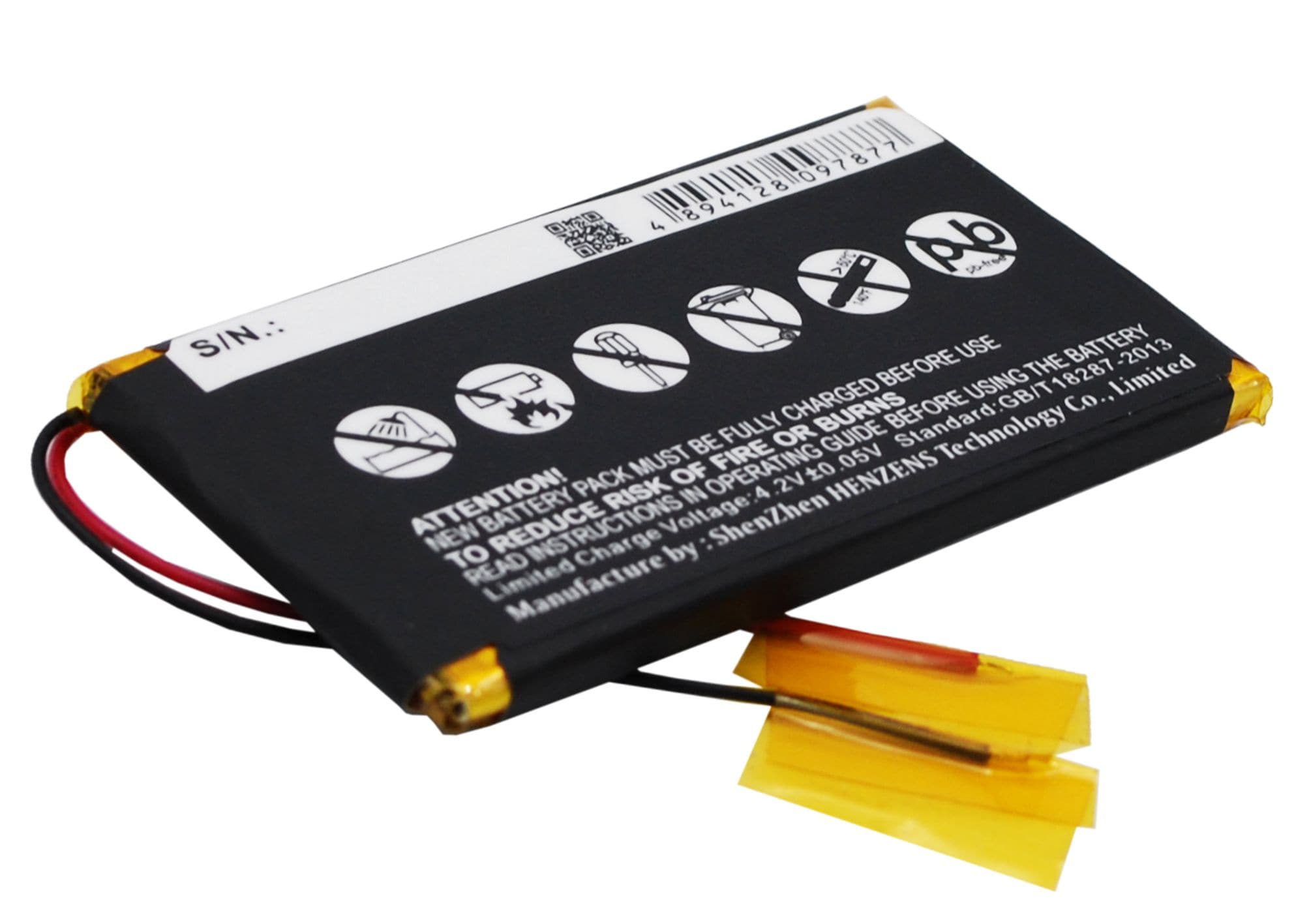 Batteri till Förstärkare för Fiio EO7K