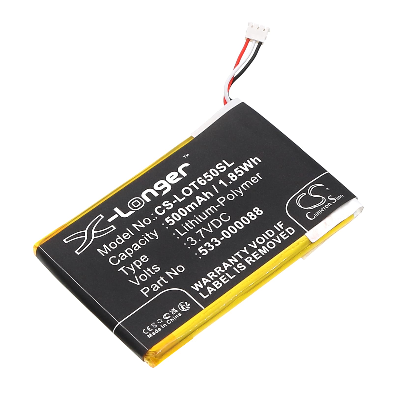 Batteri till Fjärrkontroll för Teufel Real Blue NC