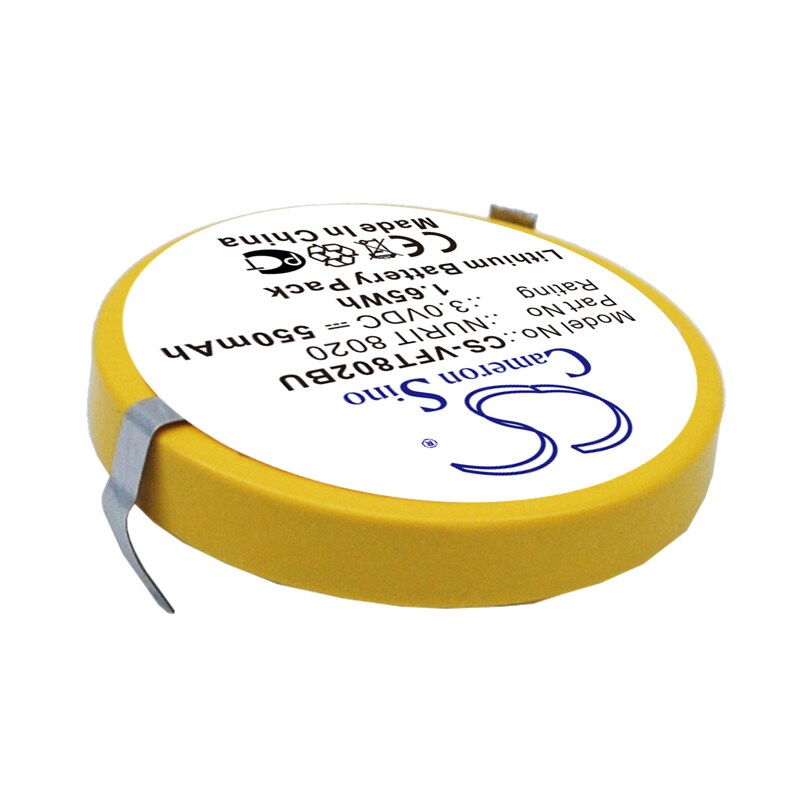 Batteri till CMOS / säkerhetskopiering för VeriFone NURIT 8020, 802B-WW-M05