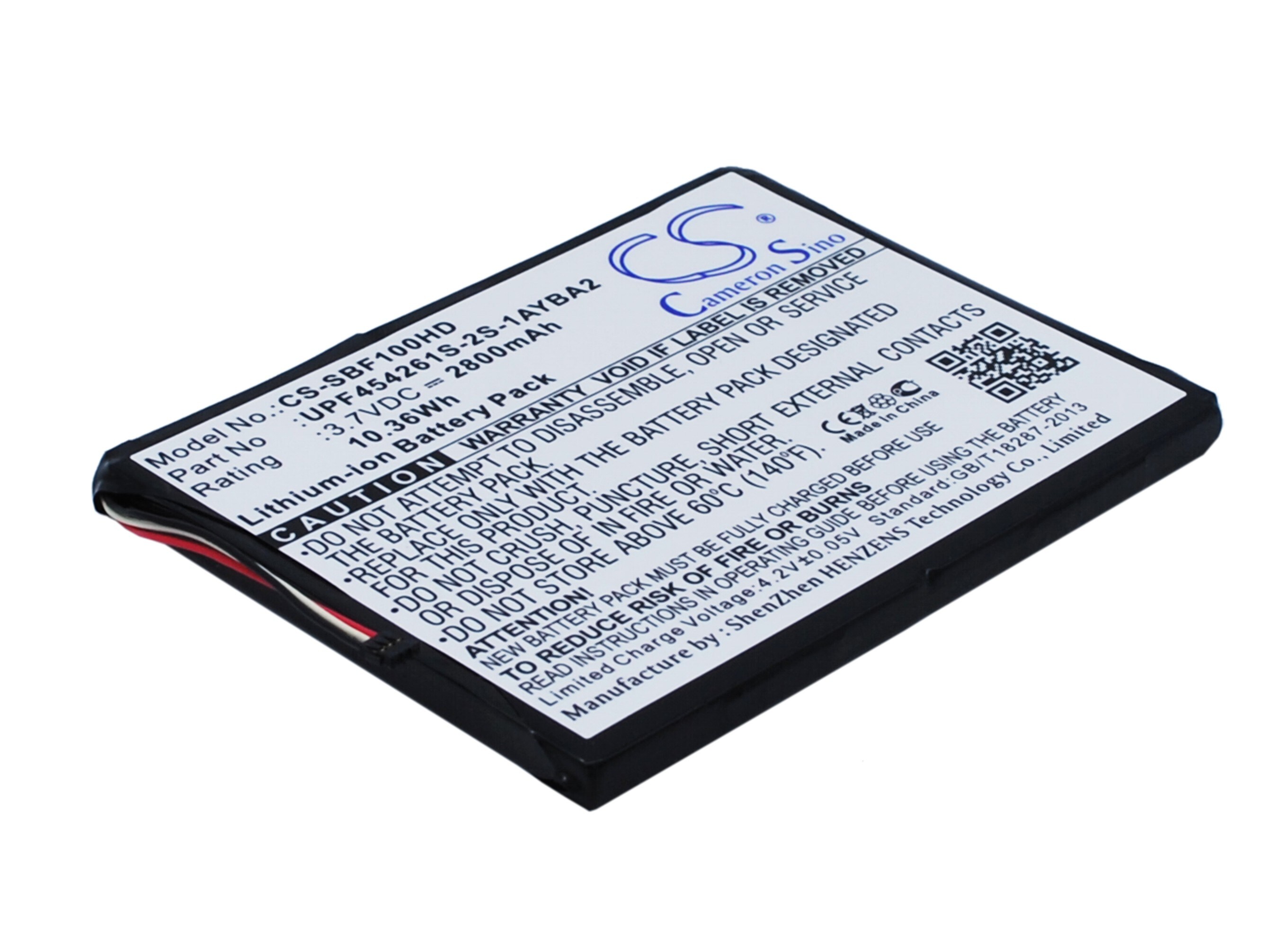 Batteri till Förvaring för Seagate Wireless Plus Teardown, STCK1000100, STCV2000100 m.fl.