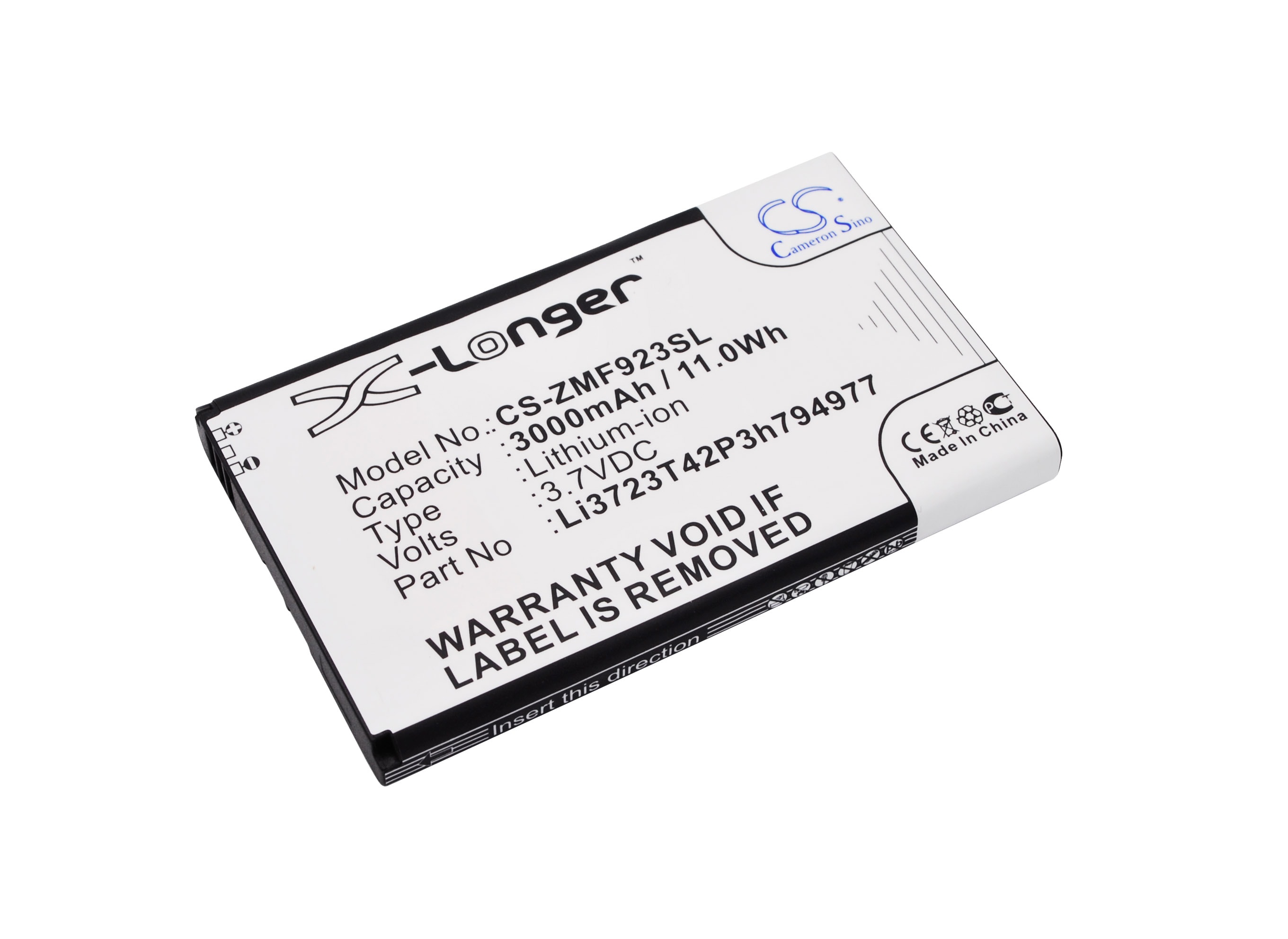 Batteri till Hotspot för ZTE MF923, VELOCITY