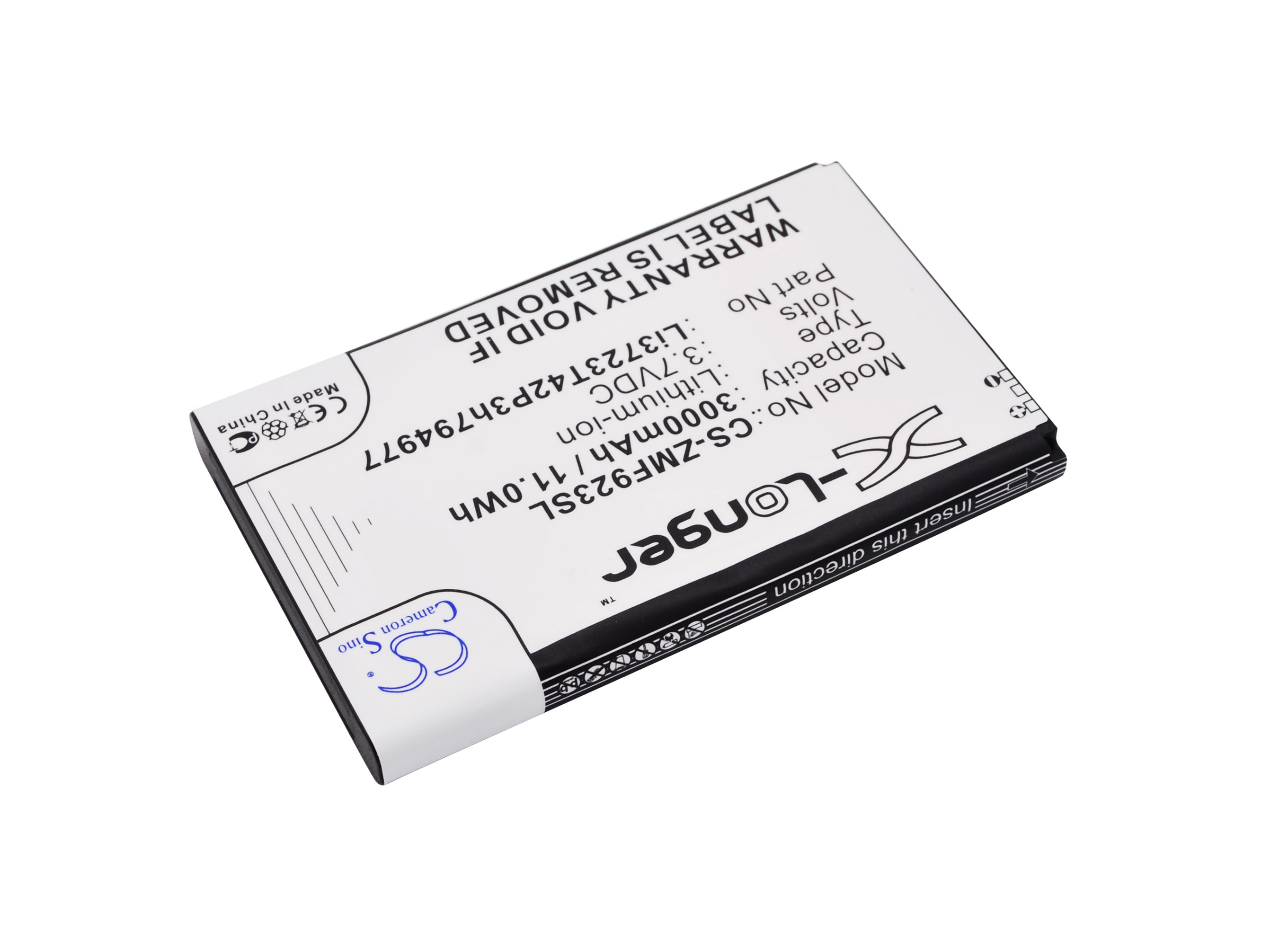 Batteri till Hotspot för ZTE MF923, VELOCITY