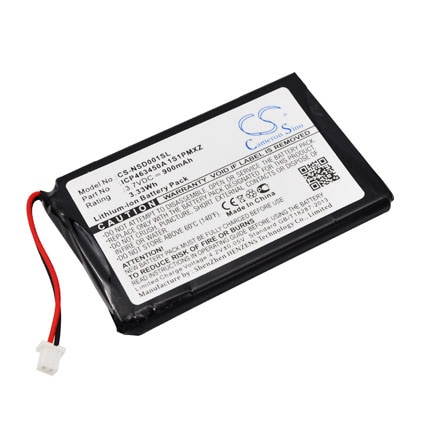 Batteri till DAB Digital för AudioVox IHDP01A, IHDP01A Portable HD/FM Radio Player