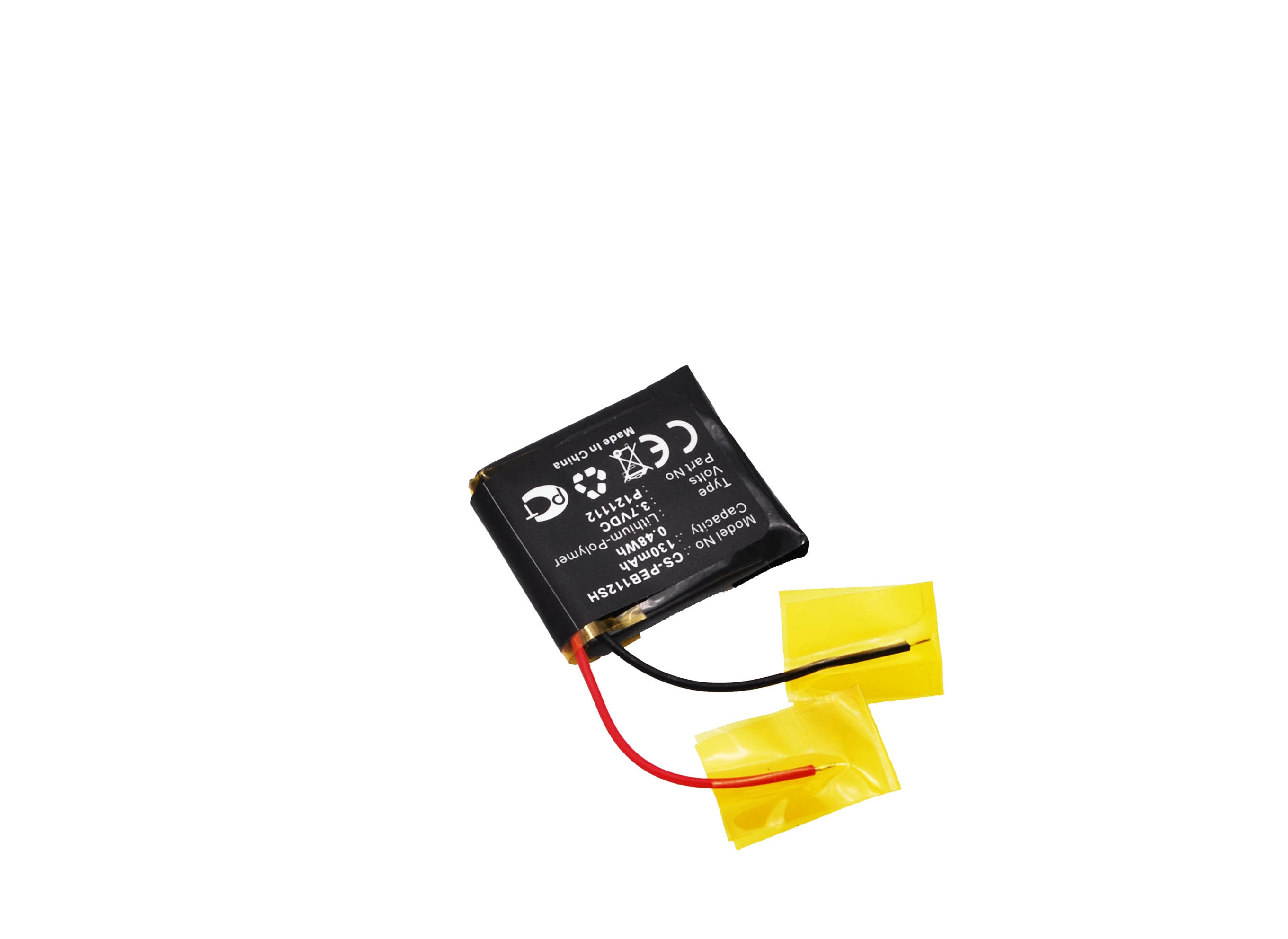 Batteri till Smart klocka för Pebble E-Paper, Pebble Steel, Watch 2 m.fl.
