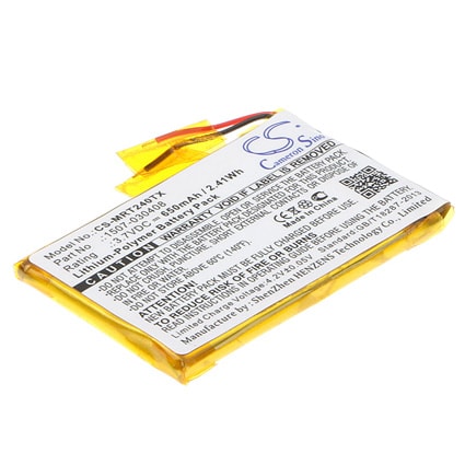 Batteri till Mus, Tangentbord för Rii mini i24, i24T, RT-MWK24T