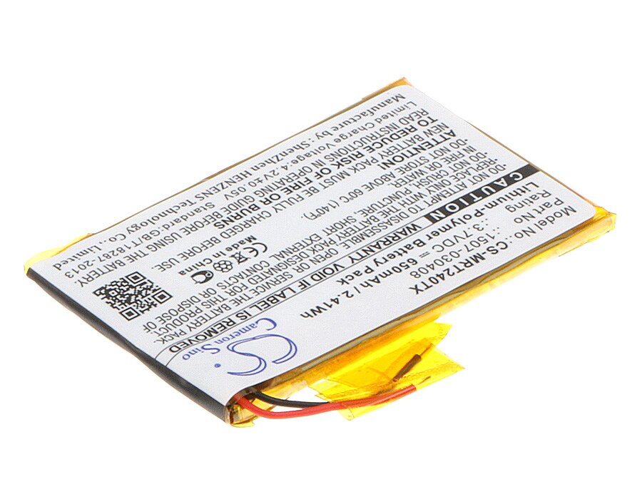 Batteri till Mus, Tangentbord för Rii mini i24, i24T, RT-MWK24T