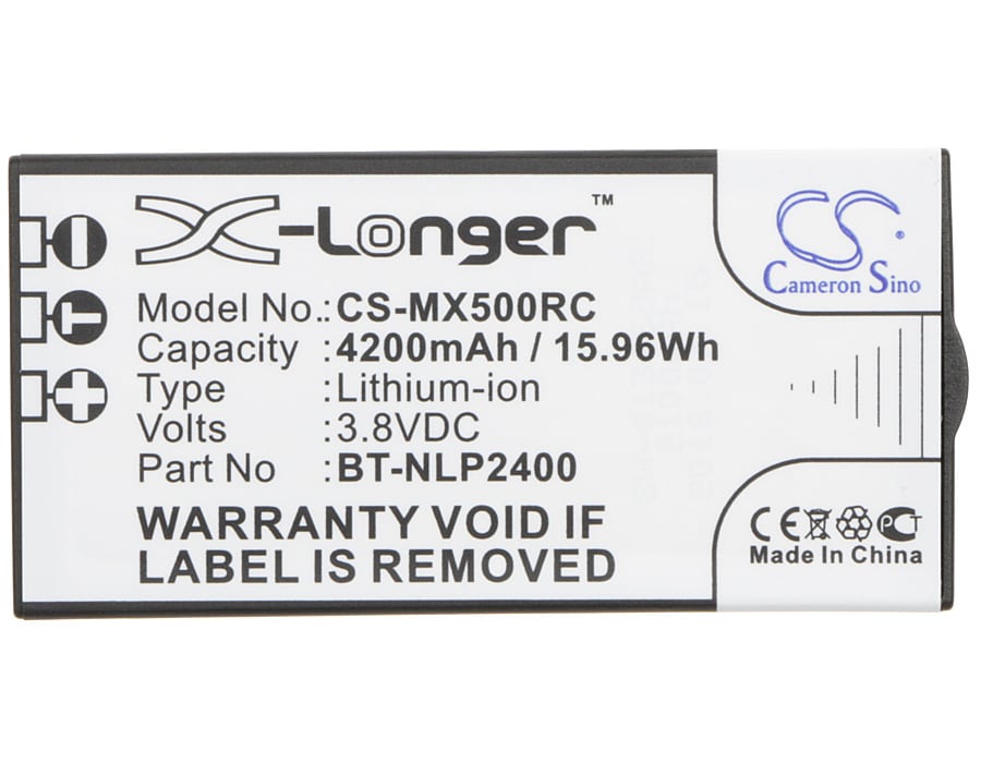 Batteri till Fjärrkontroll för URC MX-5000, TRC-1280
