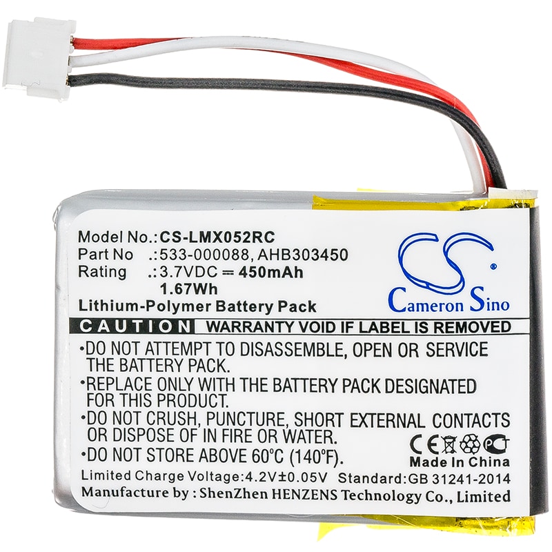 Batteri till Mus, Tangentbord för Logitech MX Master, MX Anywhere 2, 910-004362 m.fl.