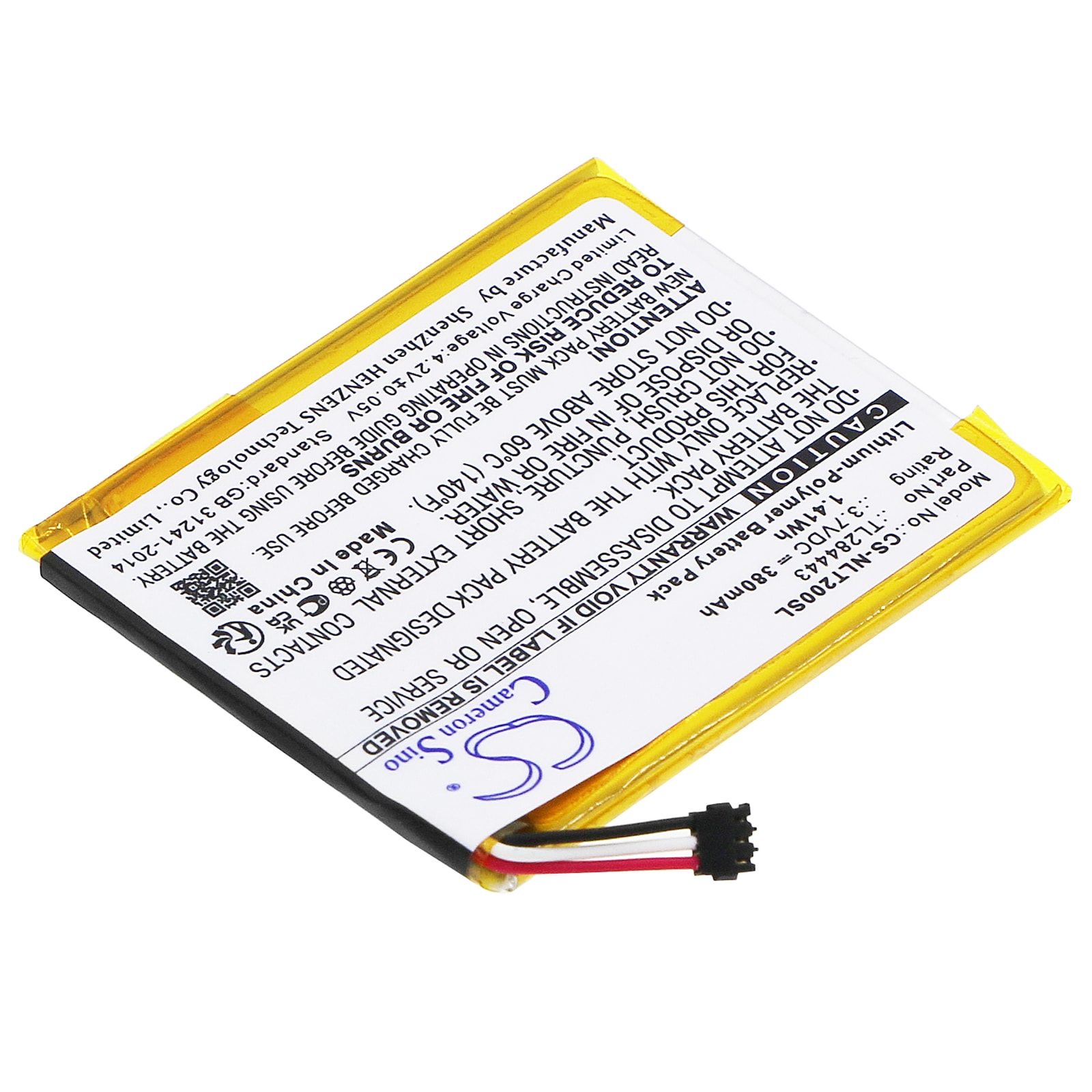 Batteri till Smarta hem för Nest Learning Thermostat 2nd Generation, T3007ES m.fl.