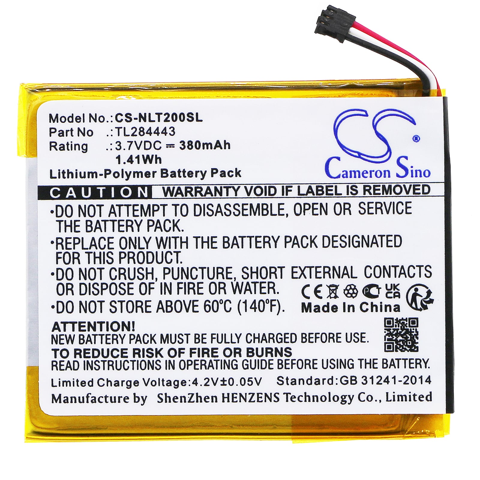 Batteri till Smarta hem för Nest Learning Thermostat 2nd Generation, T3007ES m.fl.