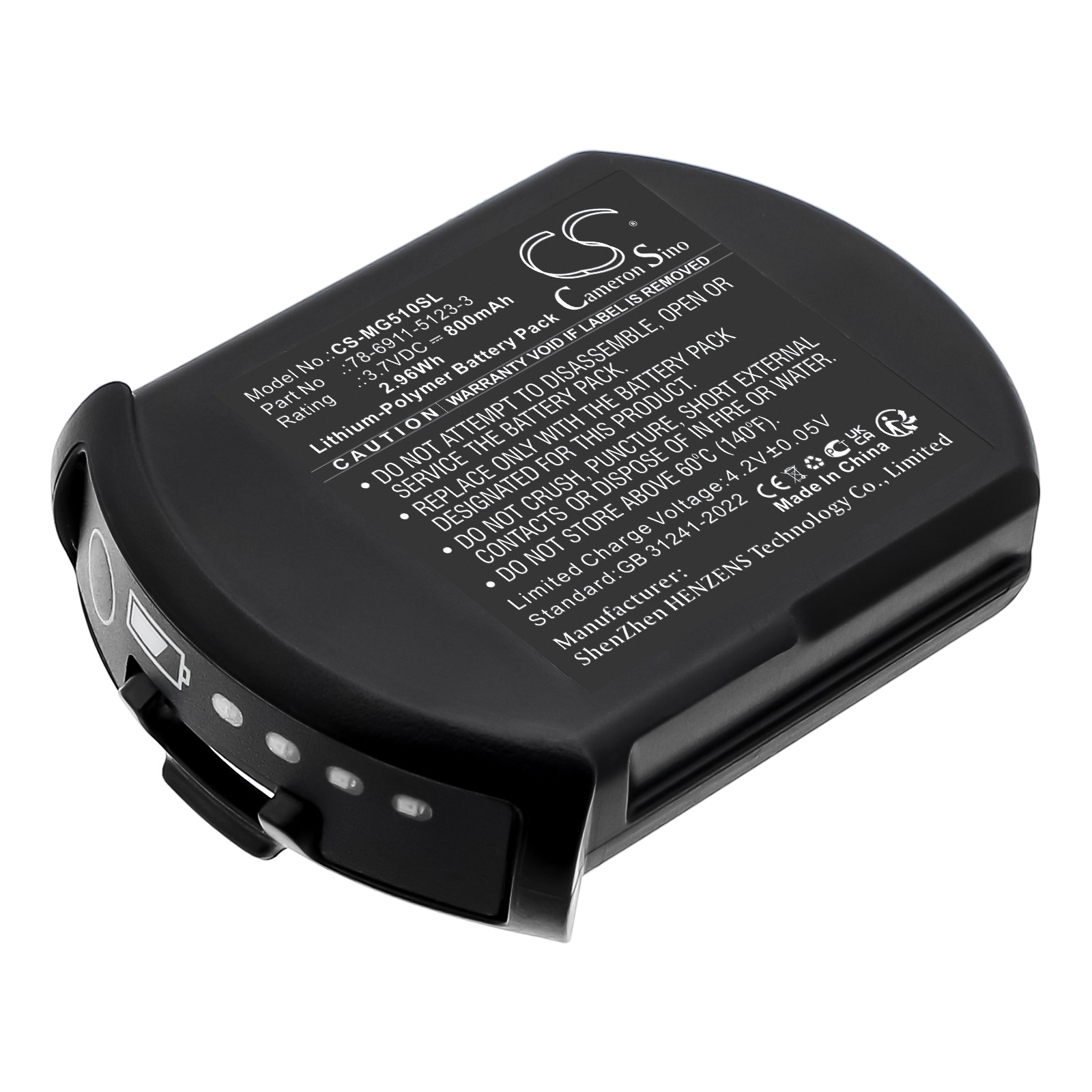 Batteri till Trådlöst headset för 3M G5, G5L1, Drive-Thru